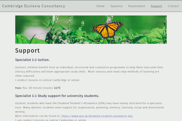 Cambridge Dyslexia Consultancy