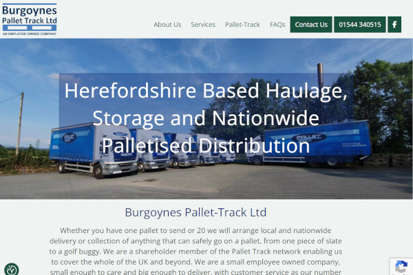 Burgoynes Pallet Track