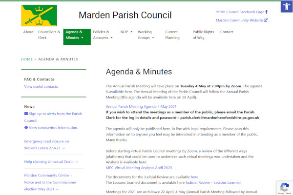 Marden Parish Council